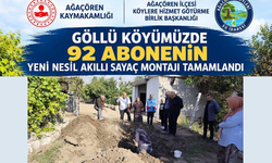 Göllü köyünde yeni nesil sayaç hamlesi