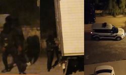 Hırsızların gece mesaisi kameralara yansıdı