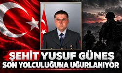 Şehit Yusuf Güneş son yolculuğuna uğurlanıyor