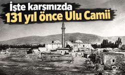 Aksaray’ın göz bebeği Ulu Camii, 131 önce bakın nasıldı!
