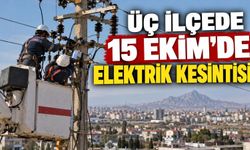 Aksaray’da 15 Ekim elektrik kesintisi: 3 ilçe etkilenecek!