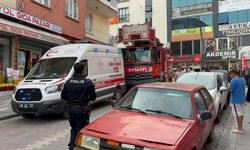 Eve camdan giren itfaiye, acı manzarayla karşılaştı
