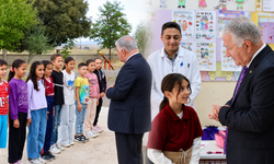 Köy okuluna Vali Duru’dan ziyaret