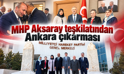 MHP Aksaray teşkilatından Ankara çıkarması