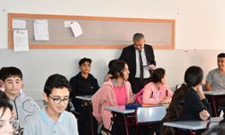 Milli Eğitim Müdürü, eğitimin nabzını okulda tuttu