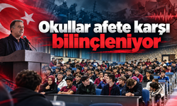 Okullar afete karşı bilinçleniyor
