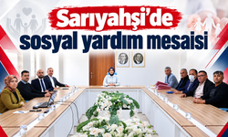 Sarıyahşi’de sosyal yardım mesaisi