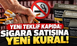 Yeni teklif kapıda: Sigara satışına yeni kural!