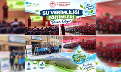 Minikler suyun değeri daha iyi anladı