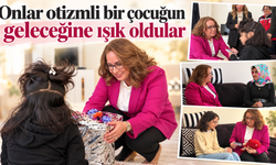 Onlar otizmli bir çocuğun geleceğine ışık oldular