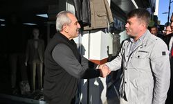 Başkan Dinçer’den esnafa hayırlı olsun ziyareti