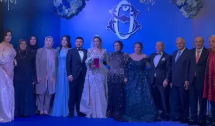İnceöz ve Tank Ailesinin Mutlu Günü,Başbakan ve Bakanlar Nikah Şahidiydi