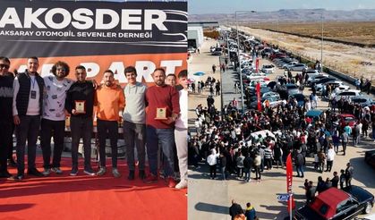 Modifiye araç tutkunları Aksaray'da bir araya geldi