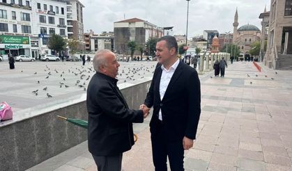 Milletvekili Yaldır, sokak sokak geziyor
