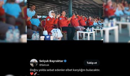 Selçuk Bayraktar’dan Aksaray paylaşımı