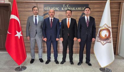 Kaymakamlar Gülağaç’ta buluştu