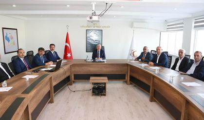 Yatırım ve üretim için toplanıldı
