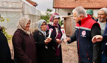 Vali Duru, üretimin gizli kahramanını ziyaret etti