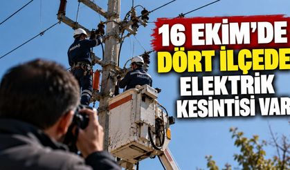 Aksaray 16 Ekim elektrik kesintisi: Dört ilçeyi etkileyecek