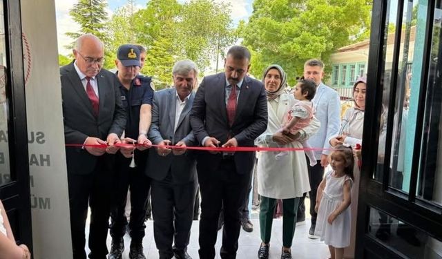 Sultanhanı'nda el emeği göz nuru eserler görücüye çıktı