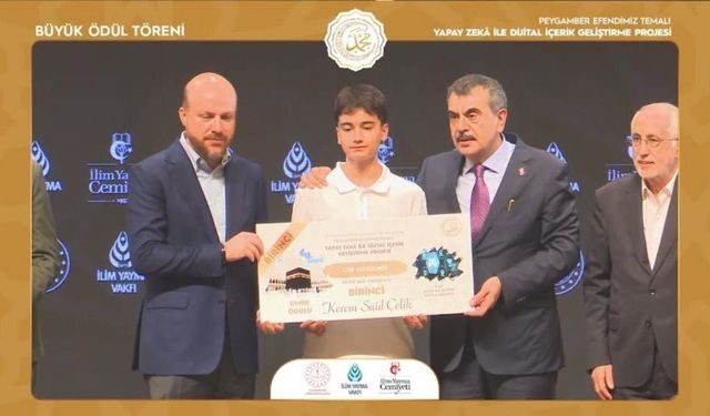 MEB yapay zekâ yarışmasında Aksaray’a Türkiye birinciliği!