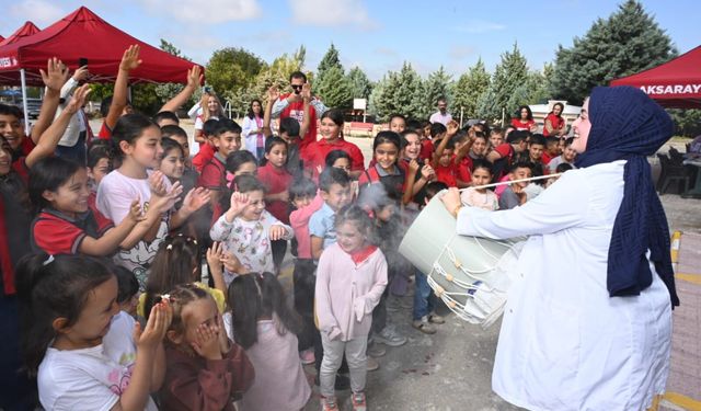 Topakkaya’da öğrenciler bilimle buluştu
