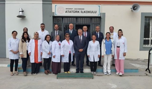 Müdür Uzantı’dan Sultanhanı’nda eğitim mesaisi
