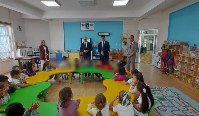 Kaymakam Soydaş’tan Eskil’de eğitim turu