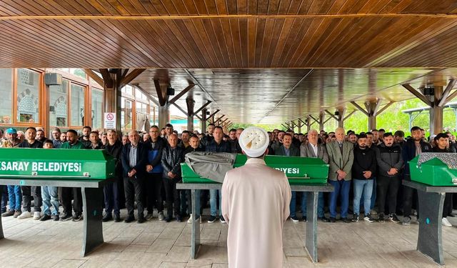 Aksaraylı gurbetçi iş insanı dualarla uğurlandı