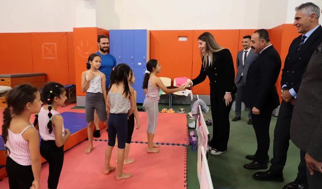 Şampiyon başkan, Aksaray’da sporu inceledi