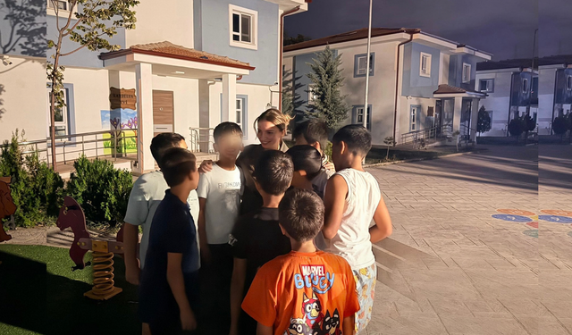 Çocuk Evleri Sitesi’ne gece denetimi ve ziyaret