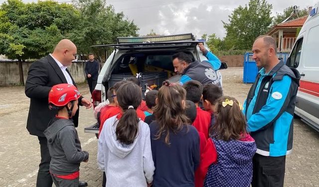 Minikler birer sağlık elçisi oldu