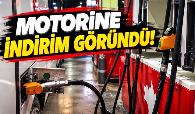 Tabela değişiyor: Motorine indirim geliyor!