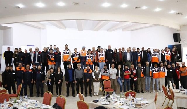 AFAD gönüllüleri bir araya geldi