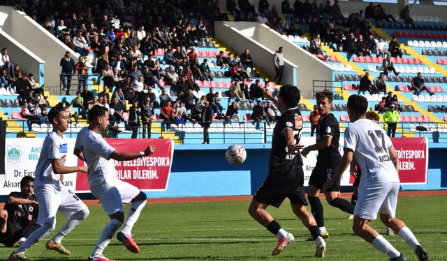 Aksarayspor, “Dağılgan’da rakibe puan yok” dedi! (2-0)
