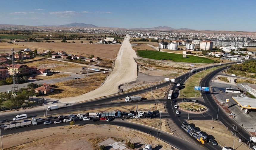 Şehir trafiğine nefes aldıracak yolda geri sayım