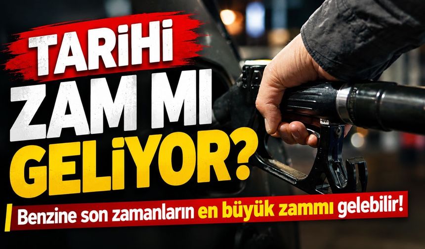 Benzine son zamanların en büyük zammı gelebilir!