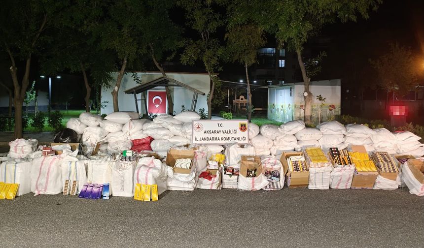 5,5 milyon TL’lik kaçakçılık gün yüzüne çıktı!