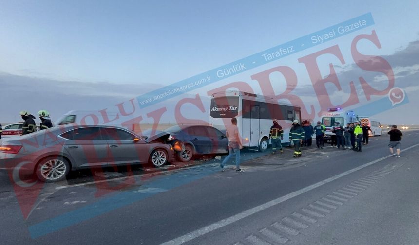 Aksaray-Konya Karayolu Savaş Alanına Döndü