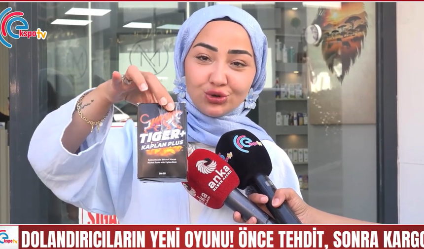 DOLANDIRICILARIN YENİ OYUNU! ÖNCE TEHDİT, SONRA KARGO