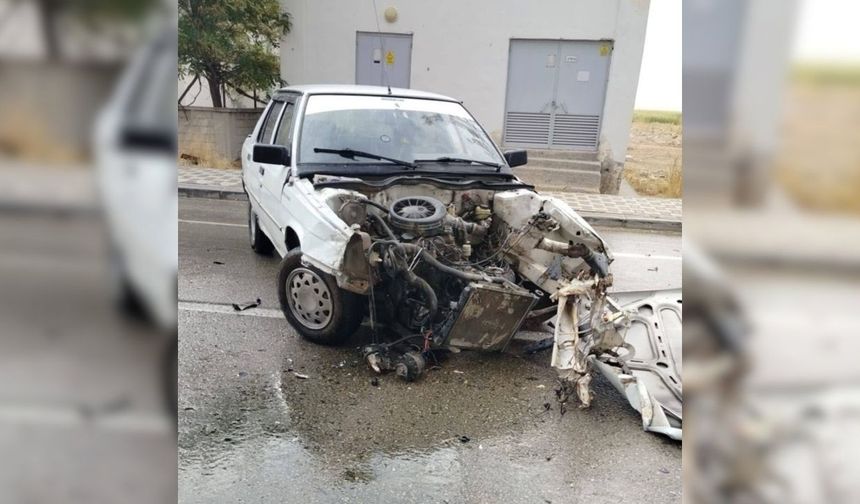 Yürekler ağza geldi! Eskil’de otomobil devrildi