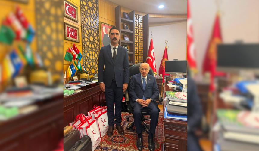 Aksaray’dan Bahçeli’ye ziyaret