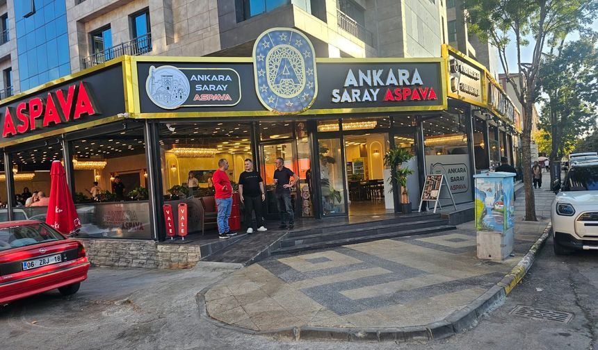 Ankara Saray Aspava açılıyor