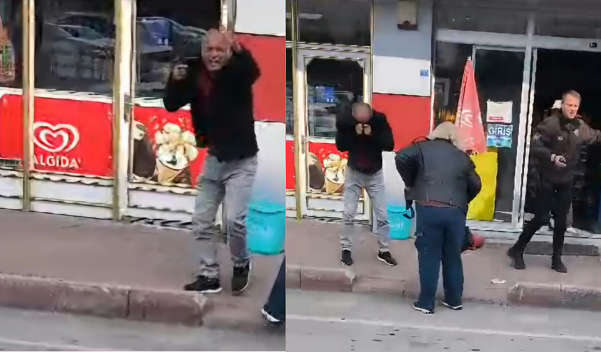 Babasına biber gazı sıkan komisere soruşturma!