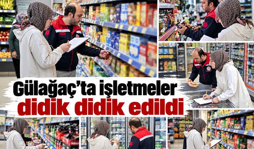 Gülağaç’ta işletmeler didik didik edildi