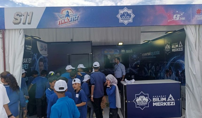 Aksaray’ın bilim gücü TEKNOFEST’te