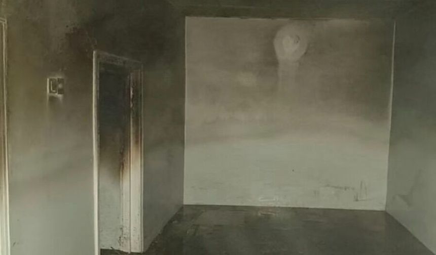 Eskil'de yayla evi alev aldı
