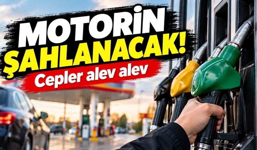 Motorine dev zam, benzine indirim!