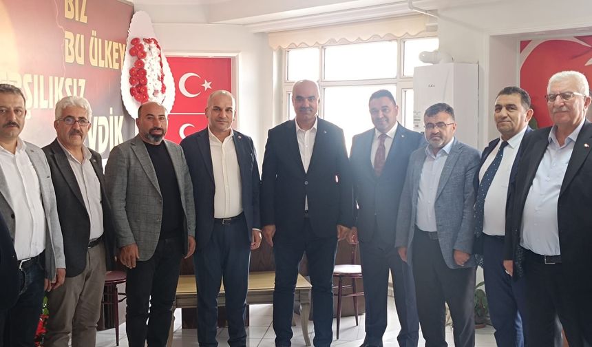 STK Platformu’ndan Karataş'a hayırlı olsun ziyareti