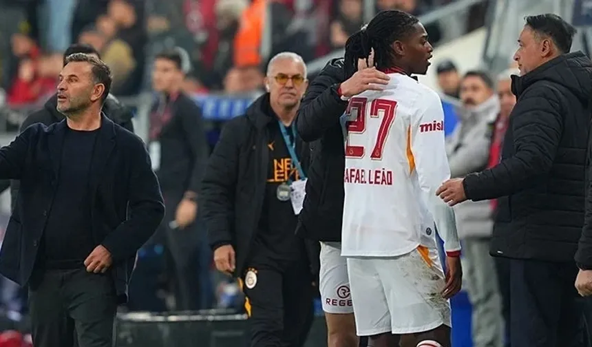 Galatasaray'da Rafael Leao'nun sahalara dönüş tarihi netleşiyor
